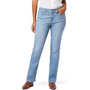 imageLevi Strauss Signature Gold Womens Modern Straight Jeans MidRise Stretch Denim Available in Plus SizeMidsummer