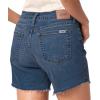 imageSignature by Levi Strauss ampamp Co Gold Womens Heritage Original MidRise 4quot Shorts Available in PlusNew Future Blue