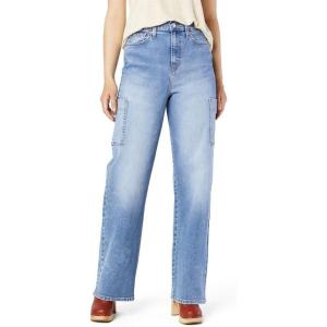 imageLevi Strauss Signature Gold Womens Heritage High Rise Loose Utility Jean Standard and PlusGrand Sierra 5d