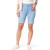imageSignature by Levi Strauss ampamp Co Gold Womens Totally Shaping Pull on Bermuda Shorts Available in Plus SizeCosmic Waves