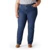 imageLevi Strauss Signature Gold Womens Modern Straight Jeans MidRise Stretch Denim Available in Plus SizeNew Byron Bay