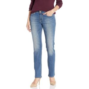 imageLevi Strauss Signature Gold Womens Modern Straight Jeans MidRise Stretch Denim Available in Plus SizeRhapsody
