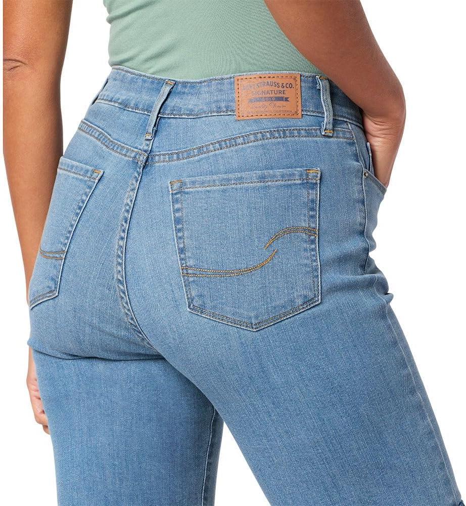 imageSignature by Levi Strauss ampamp Co Gold mens Bootcut Fit JeansSpace Ice